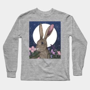 The Hare and the Moon Long Sleeve T-Shirt